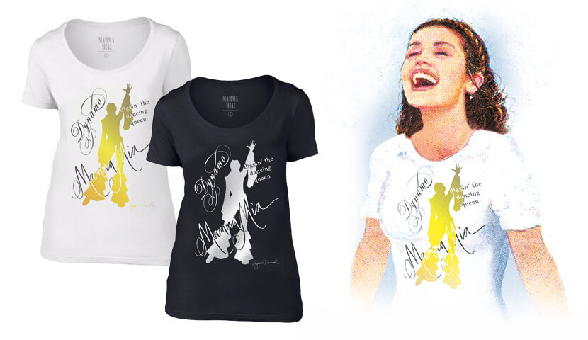 The Dynamo T-shirt supports Target Ovarian Cancer